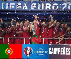 yapboz Portekiz, Euro 2016 şampiyonu